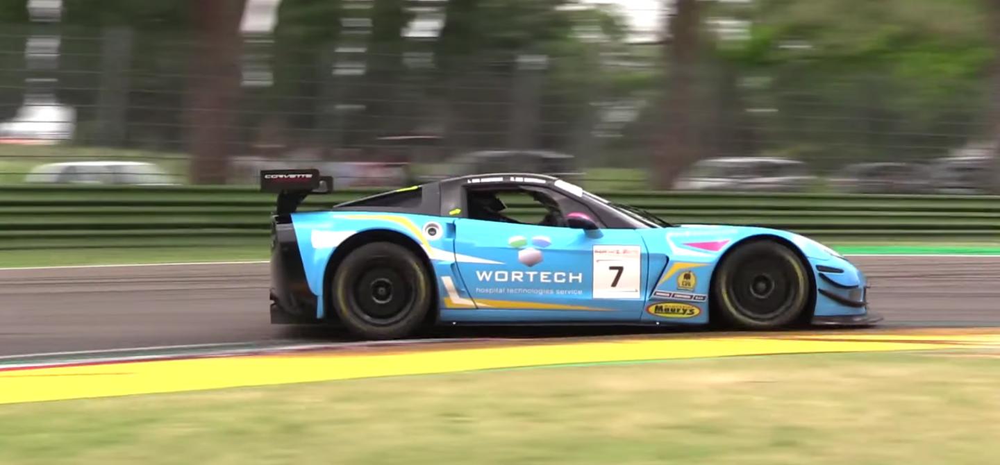 Video: Thundering Callaway Corvette Z06-R GT3 Screams Around Imola!