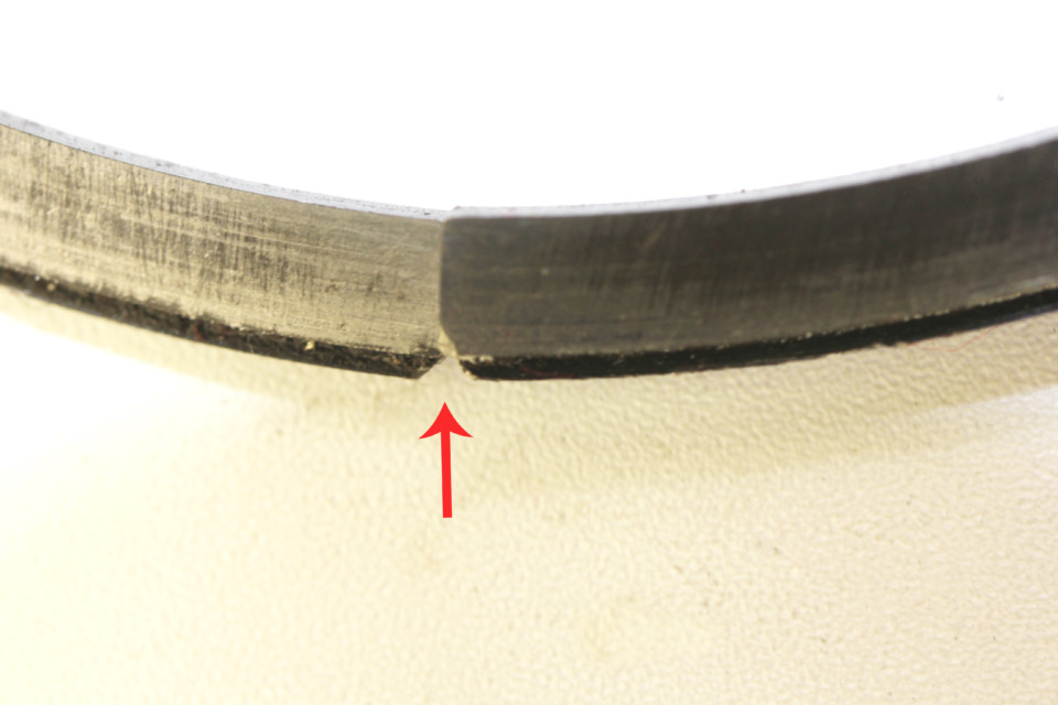 piston ring gap