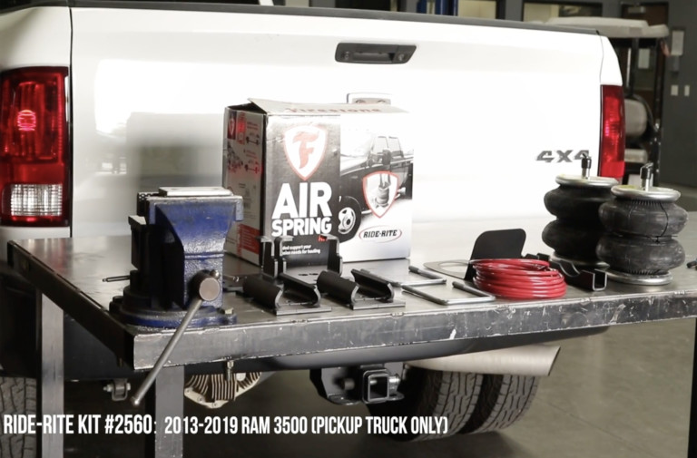 Video: Firestone Ride-Rite Springs 2013-19 Ram 3500 Installation