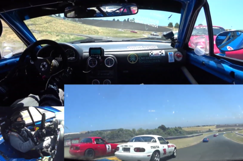 Video: Onboard Horrifying Spec Miata Crash at Sonoma Raceway!