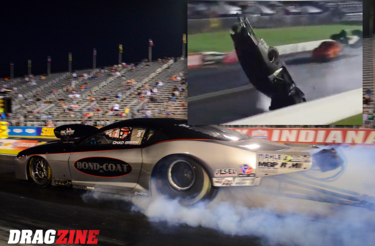 Video: Pro Mod Racer Chad Green's Frightening Indy Crash