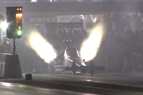 Video: Scott Palmer Dazzles Local Fans With Big-Show Top Fueler