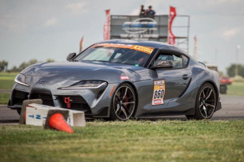 Video: A90 Supra Battles M2 Competition At Toronto Motorsports Park!