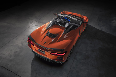 Chevrolet Unveils C8 Corvette Convertible At Cape Canaveral