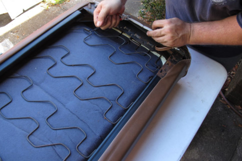 Throwback Thursday: Reupholster Your Seat At Home – It’s Easy