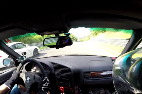 Video: E36 M3 Hunts 996 GT3 & Gallardo Superleggera At The 'Ring