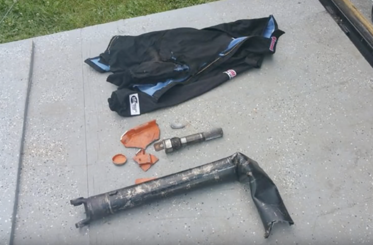 Michigan Racer Escapes With His Life After Driveline Failure