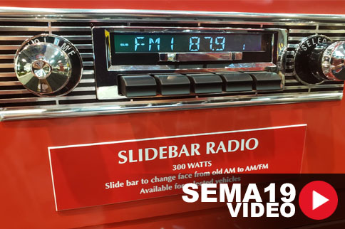 SEMA 2019: Custom Autosound Manufacturing New Slidebar Radio