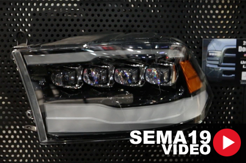 SEMA 2019: The Alpha Rex NOVA Series Headlights For Ford And Dodge