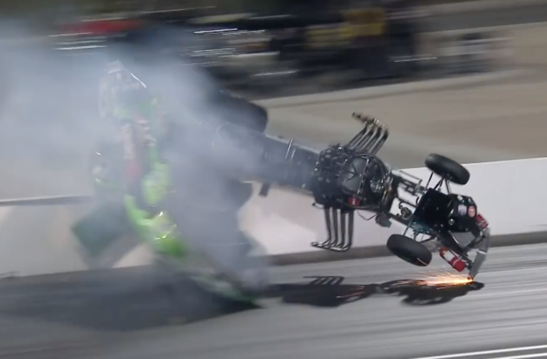 Video: TAFC Racer Doug Gordon's Frightening Las Vegas Crash