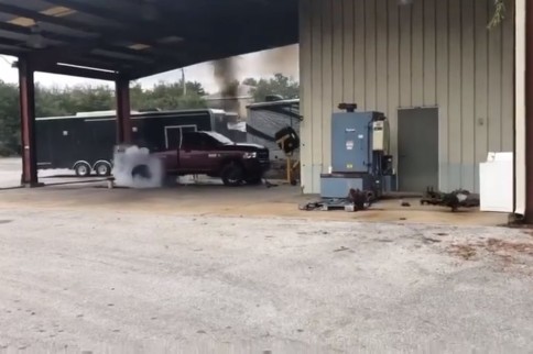 WHOOPS! Highest Horsepower 68RFE Truck Slips Off The Dyno!