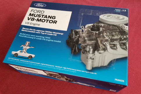 Working 1:3 Scale 289 Windsor Small-Block Ford Model From FRANZIS