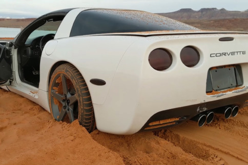 Hot Mess: Watch This C5 Corvette Take On The Sand Dunes