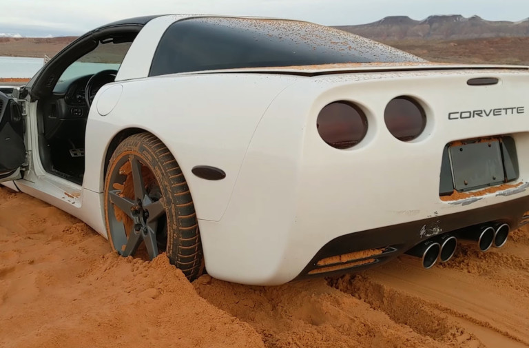 Hot Mess: Watch This C5 Corvette Take On The Sand Dunes