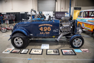 Grand National Roadster Show "Then And Now" Drag Racing Exhibit