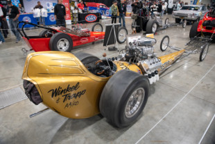 Grand National Roadster Show "Then And Now" Drag Racing Exhibit