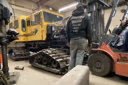 Off The Beaten Path: LS-Swapping A 1980s Snowcat
