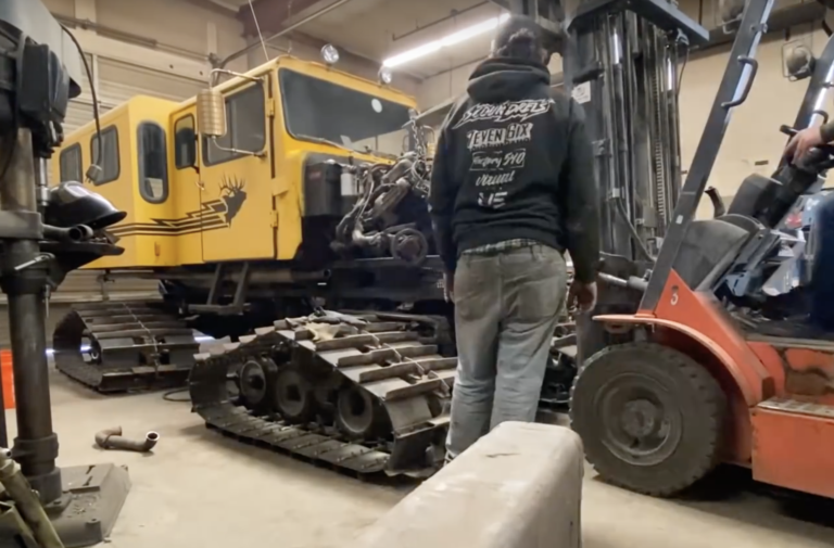 Off The Beaten Path: LS-Swapping A 1980s Snowcat