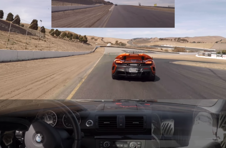 Video: McLaren 675LT Refuses To Let BMW 135i Pass At Sonoma