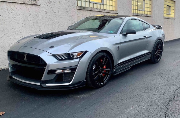 Video: Watch This 2020 Shelby GT500 Break Into the 9's at the Track!