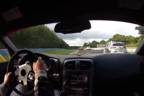 Video: Watch This Corvette Z06 Outrun Racing Cars At The Nürburgring