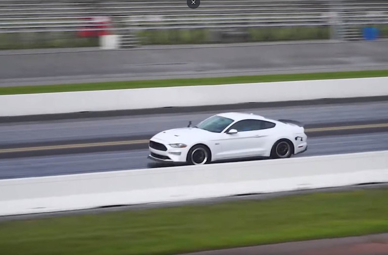 Watch This AmericanMuscle Built S550 Attempt To Break Into The 10's!
