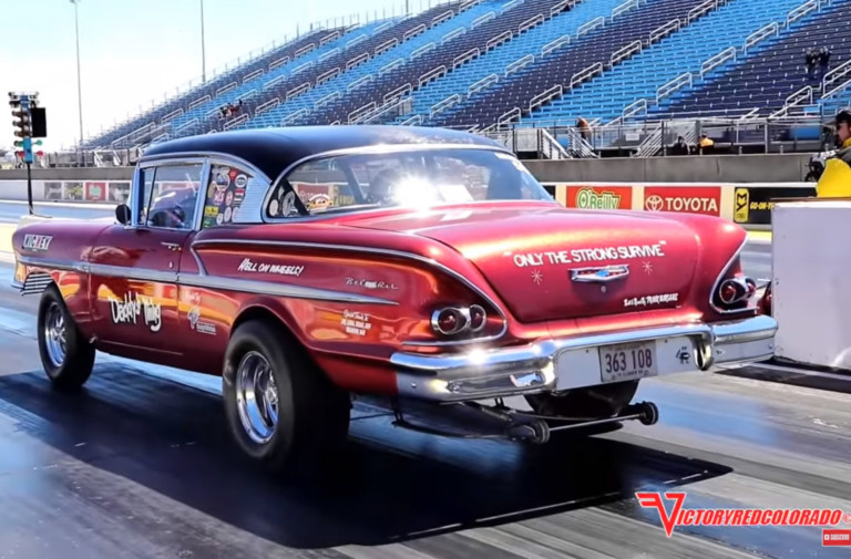 Whoa Daddy! Brandon Beach's Cool "Daddy's Thing" 1958 Chevy Bel Air