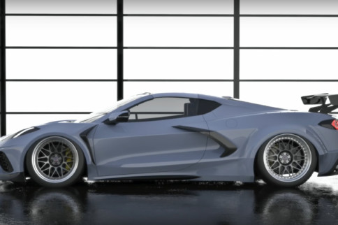 Street Hunter USA Unveils New C8 Corvette Widebody Kit