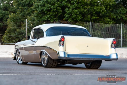 This '56 Chevy Mixes Champagne And Vanilla Shake To Make Greatness