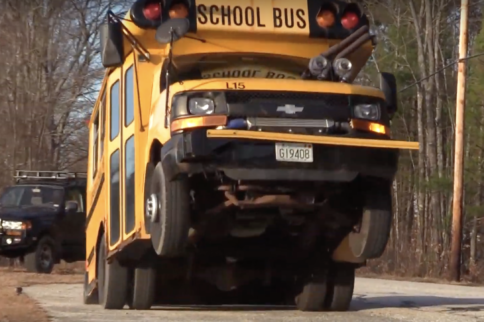 Too Cool For School: Twin-Turbocharged LS Spool Bus