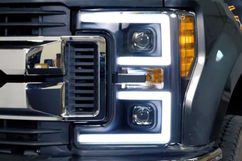 VIDEO: Anzo USA 2017-2019 Super Duty Projector Headlights Installed