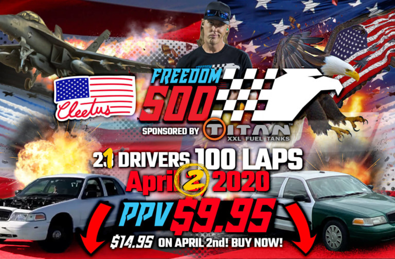 Freedom 500: The Show Must Go On April 2nd!