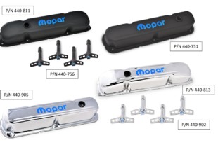 Proform Releases MOPAR Emblem Valve Covers And Wing Nuts