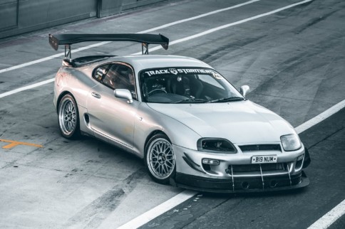 Video: 650-HP Supra Chases Slithering BMW M3 At Silverstone
