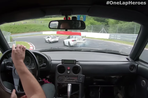 Video: V6 Miata Battles S/C S2000 And Porsche GT3 RS At The 'Ring!