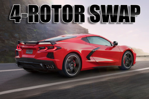 Putting A Four-Rotor Engine In C8 Corvette!