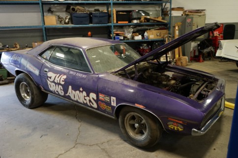 Barn Find: A '70 Hemi Cuda Super Stocker With 149 Miles!