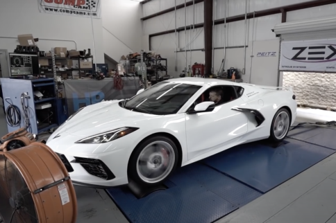 Emelia Hartford Teams Up With Peitz Performance For C8 Turbo Kit