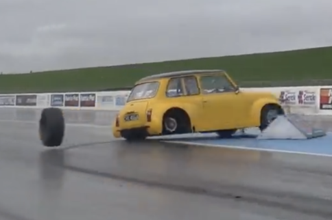 Video: Drag Racing Crashes, Wheelstands, And Fails From The UK