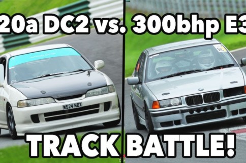 Video: K20-Swapped Integra Squares Off With 300-HP BMW E36