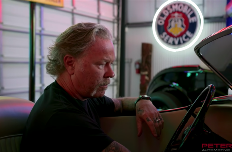 Metallica Frontman James Hetfield Donates Epic Car Collection!