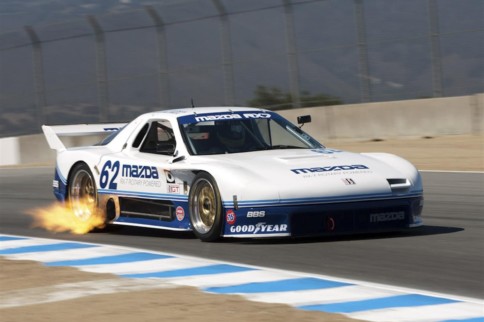 Video: 360° View Inside The 4-Rotor IMSA RX-7 At Laguna Seca!