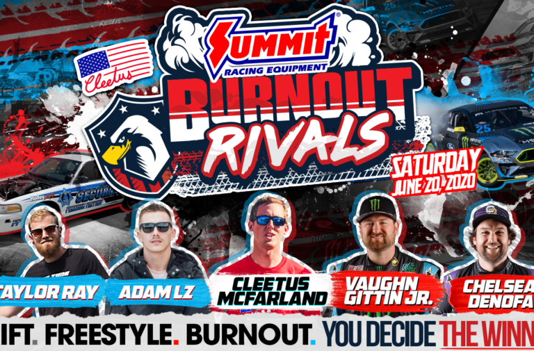 Burnout Rivals: The Sequel To Cleetus McFarland's Freedom 500
