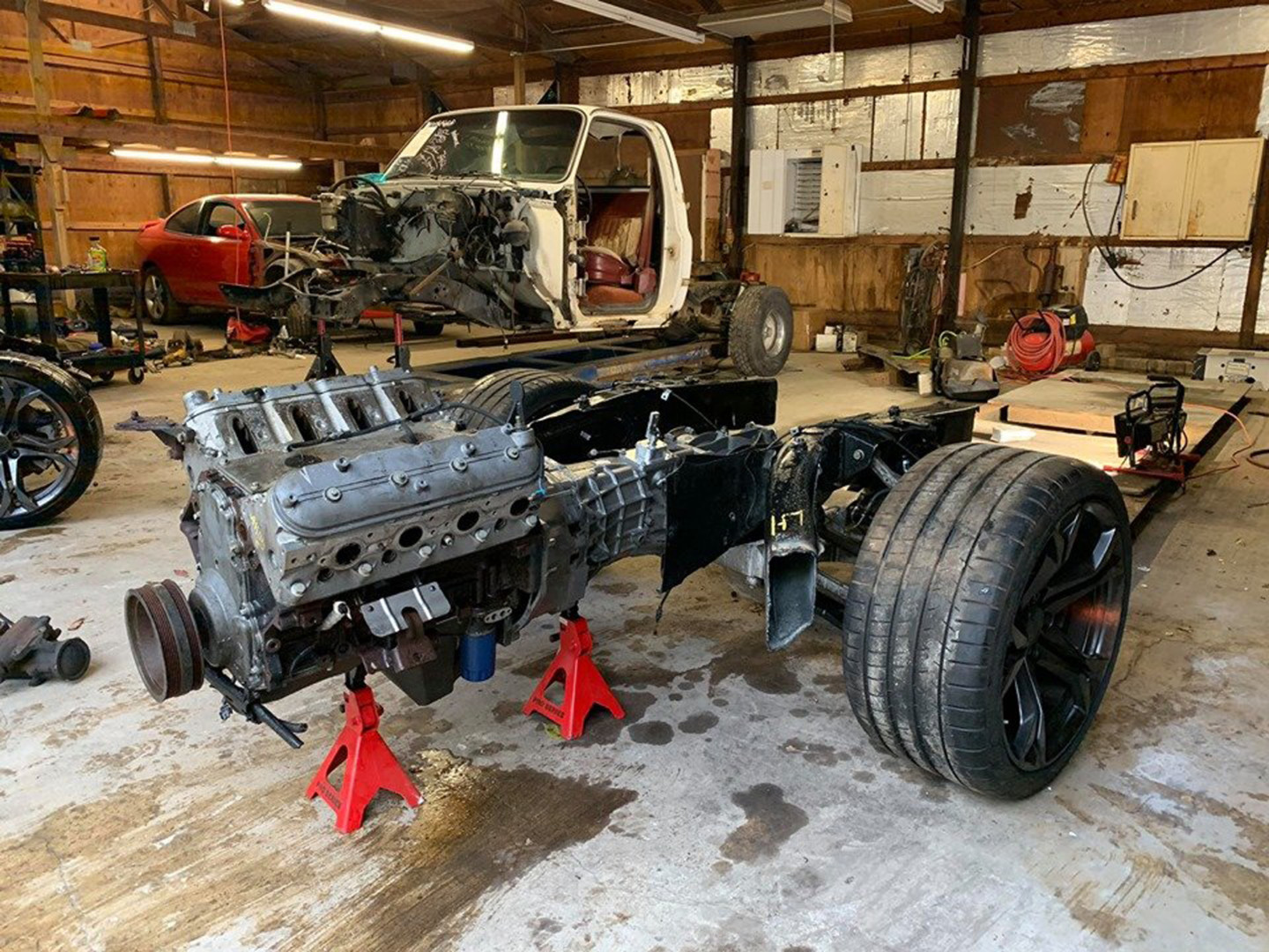 mid engine c10