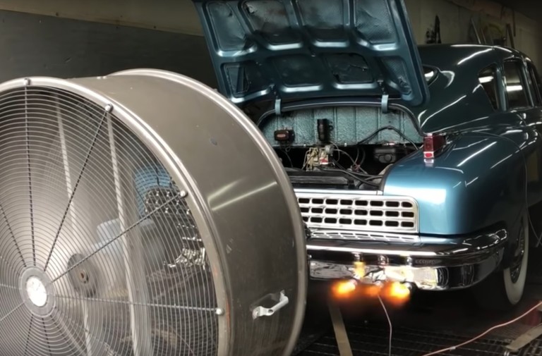 Original Tucker '48 Hits The Dyno