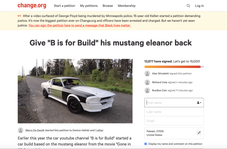 The “E” Word: Car Builder Loses Mustang to Copyright
