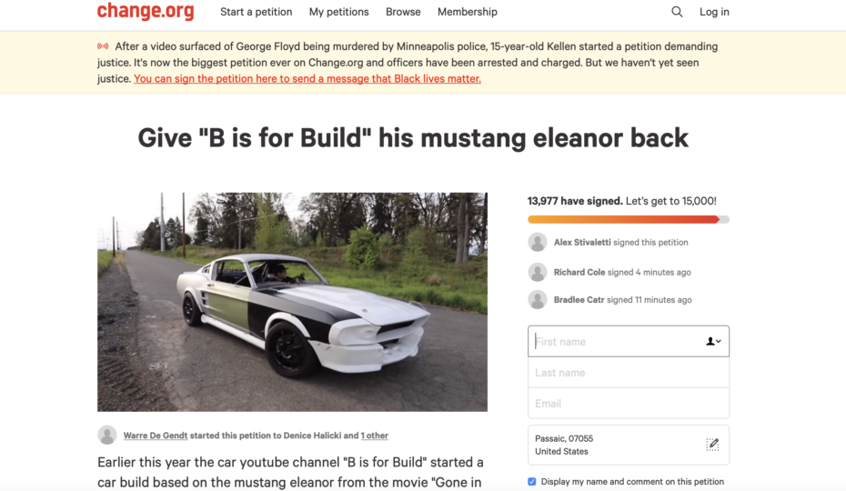 The “E” Word: Car Builder Loses Mustang to Copyright