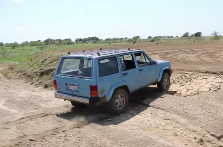 Video: Novice Garage Sends A $700 Cherokee Soaring