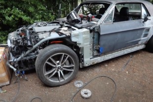 Apocalyptic Mustang Build: 1967 Body-Swapped onto a Wrecked 2017 GT