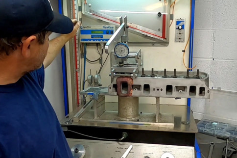 Video: Behind The Scenes — Flow Testing A Head On A Flowbench